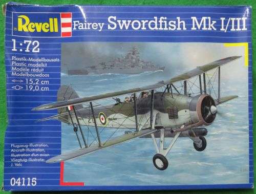 **REVELL**FAIREY SWORDFISH MK I/II**VINTAGE**1:72**